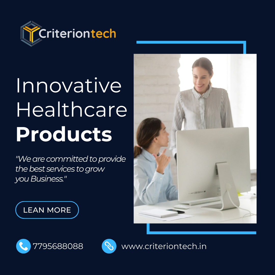 Health Care Solutions Company in India Criterion Tech Medium