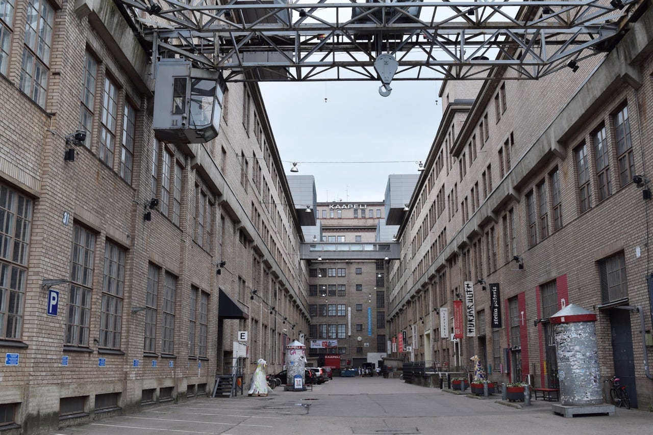 Helsinki's Cable Factory turned Arts Hub | by Christopher Marcisz | Medium