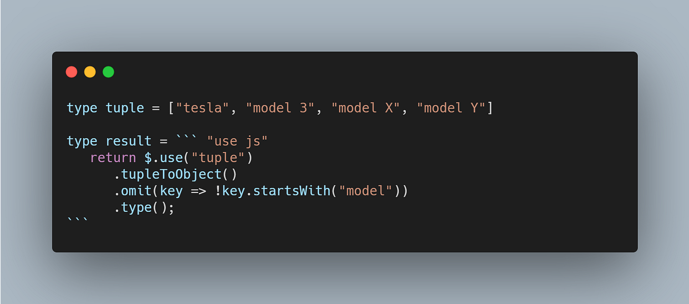 The Art of Type Programming. Make complex things simple, make simple ...
