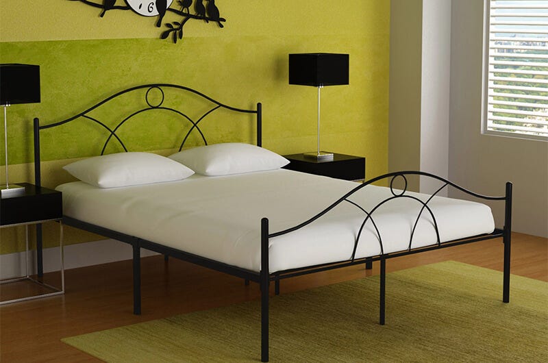 Best Handpainted Metal Beds. A bed is certainly a piece of essential
