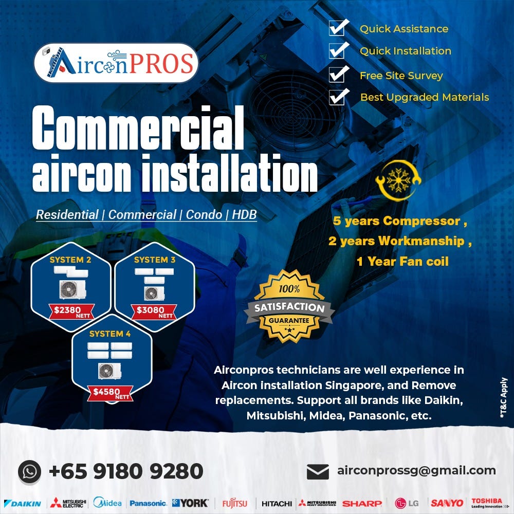 Daikin Aircon Installation Singapore — Daikin aircon