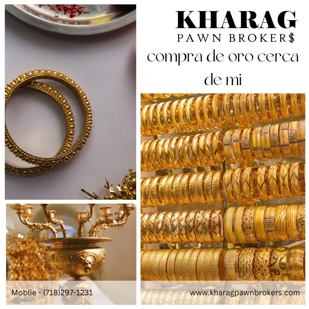 Turn Your Gold into Cash: Explore Kharag Pawnbrokersโ Gold Buying