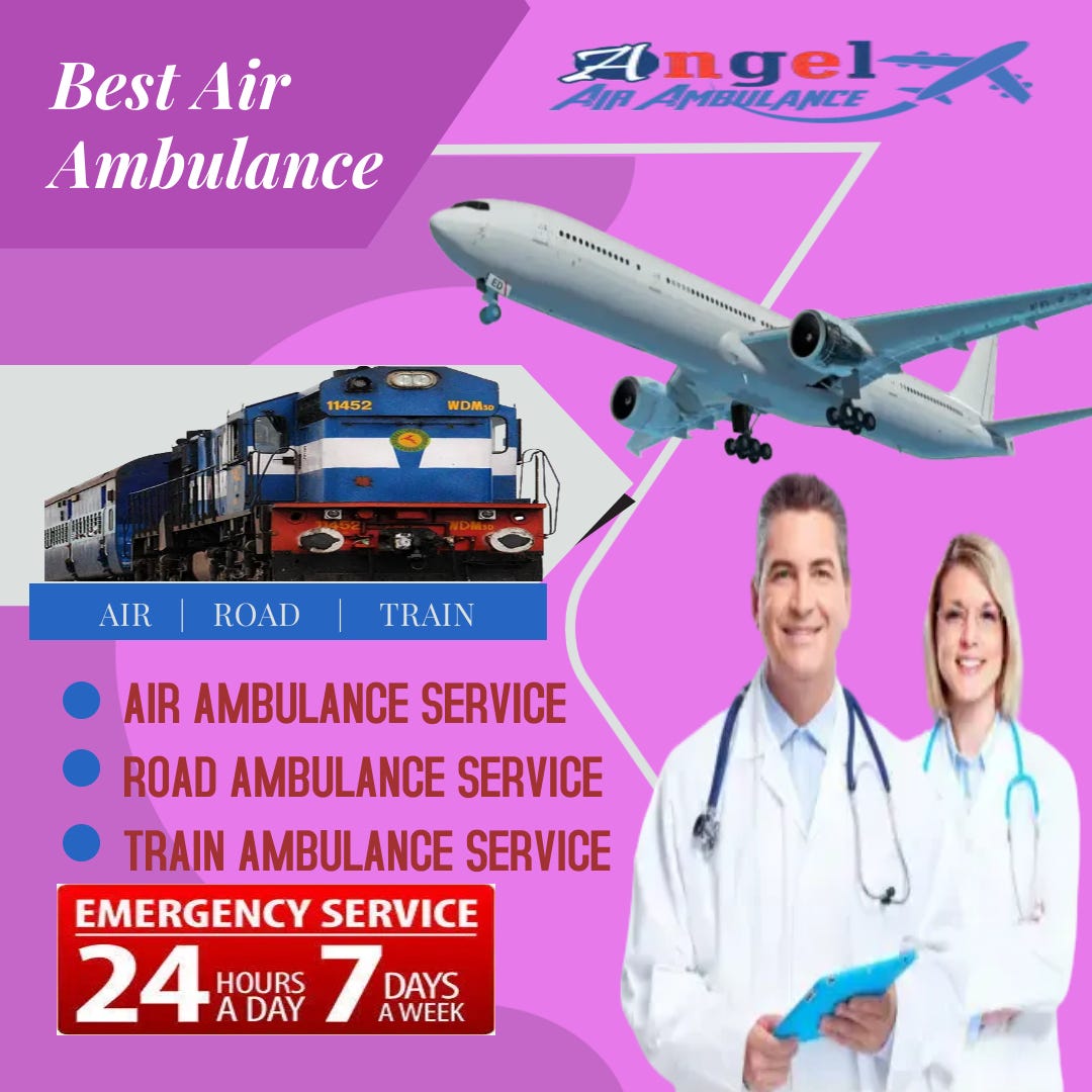 Get Angel Charter Air Ambulance Service in Patna and Ranchi with ICU ...