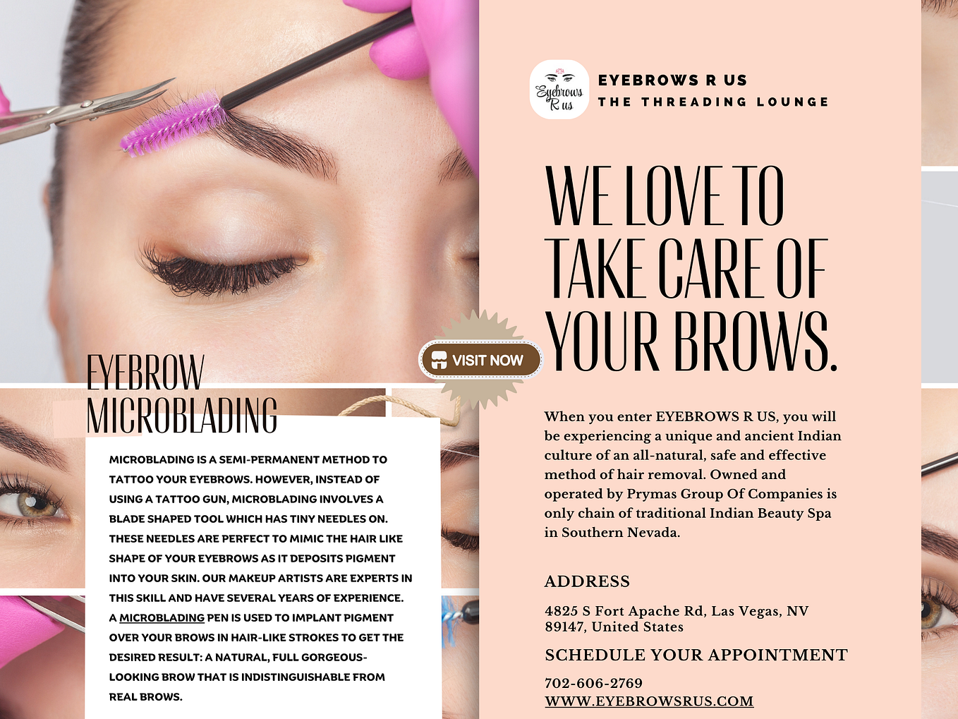 Discover the Best Eyebrow Threading Spots in Las Vegas by Eyebrows R