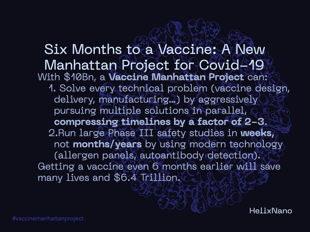 Six Months To A Vaccine