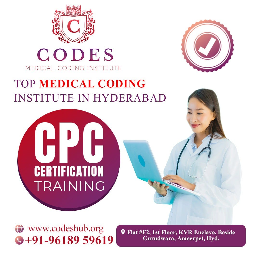 Medical Coding Jobs In Hyderabad Without Certification CODES Top Medical Coding Training Institute in Ameerpet, Hyderabad | by
