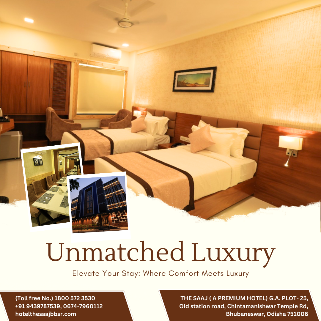 The Saaj Premium: Your Staycation at Hotel in Bhubaneswar - Hotel The ...