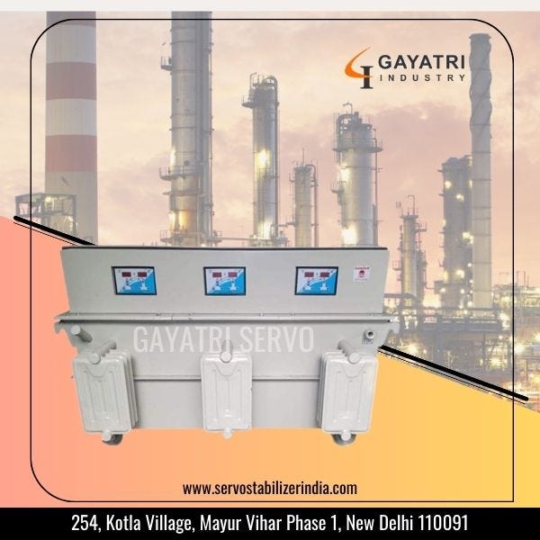 Empowering Industries with Precision The Industrial Servo Voltage