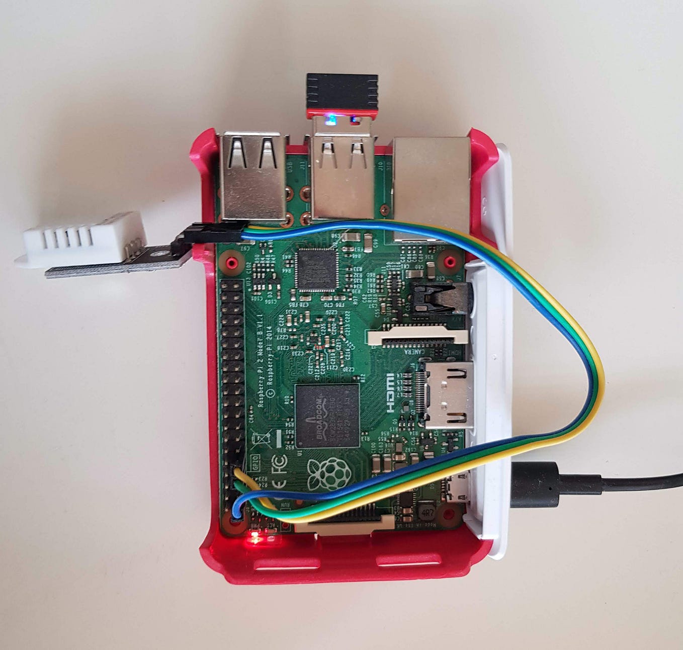 Raspberry Pi Temperature Sensor Alexa Integration (Part 2) by