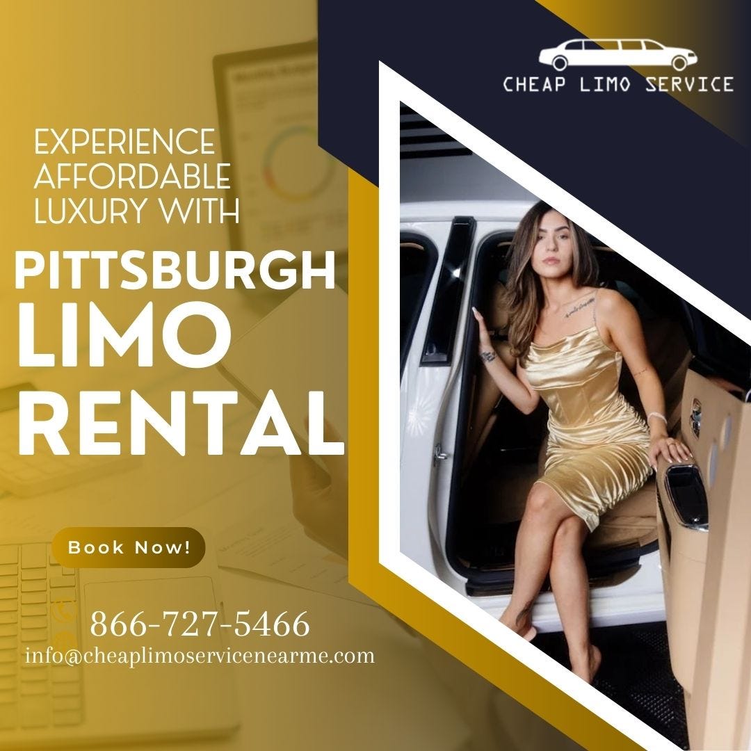 Experience Premium and Affordable Car Service Pittsburgh Airport by