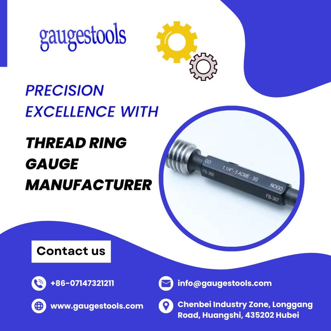 Thread Plug Gauge Manufacturer Gaugestools by gaugestools Medium