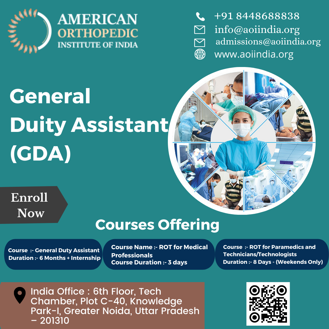 GENERAL DUTY ASSISTANT AOI India American Orthopedic Institute Of general-duty-assistant-aoi-india-american-orthopedic-institute-of