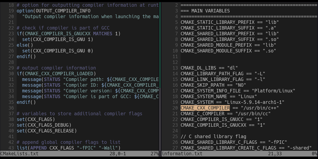 CMake: How to Inspect and Configure the Compiler