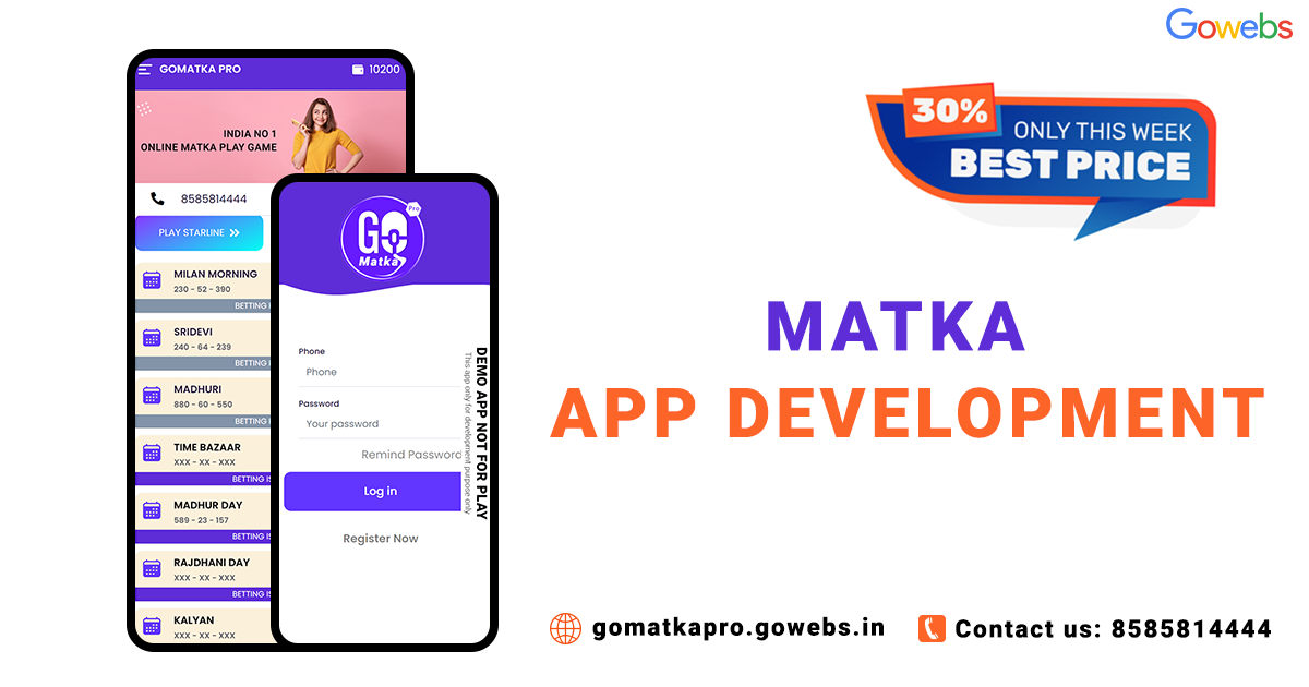 Satta Matka Game App Development