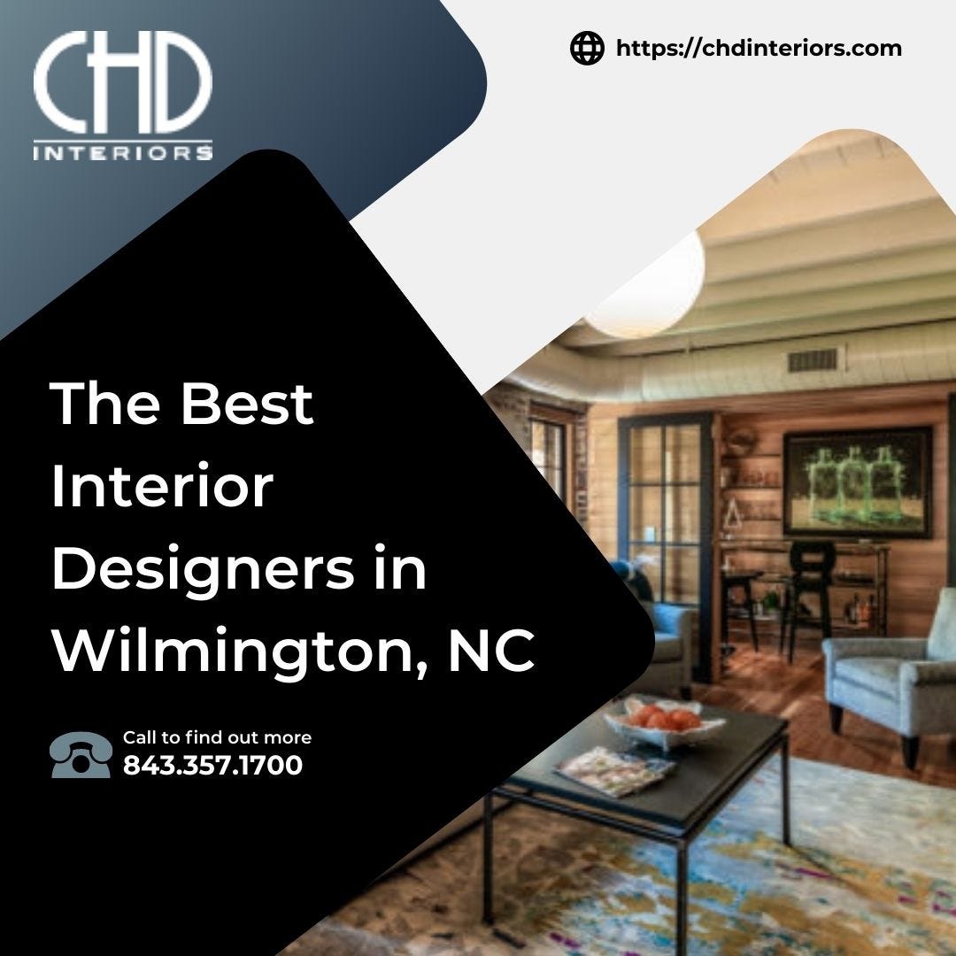 Choose Your best Interior Designers in Charleston, SC CHD Interiors