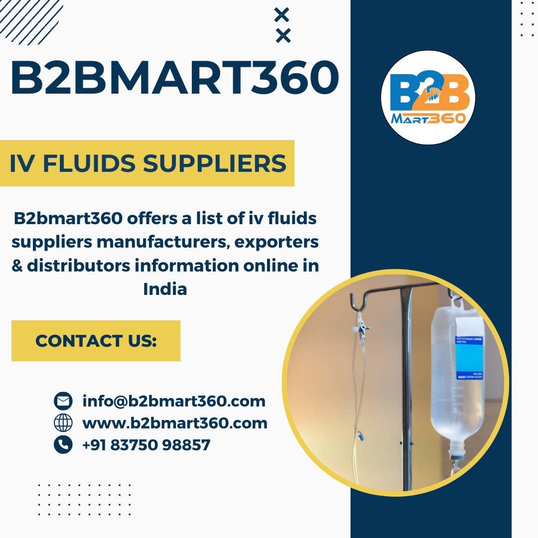 HighQuality IV Fluids Available at B2Bmart360 B2Bmart360 Medium