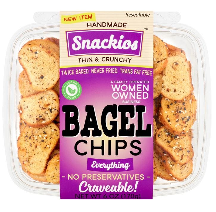 Guilt-Free Snacking with a Crunch: Crispy Bagel Chips Made by Women ...