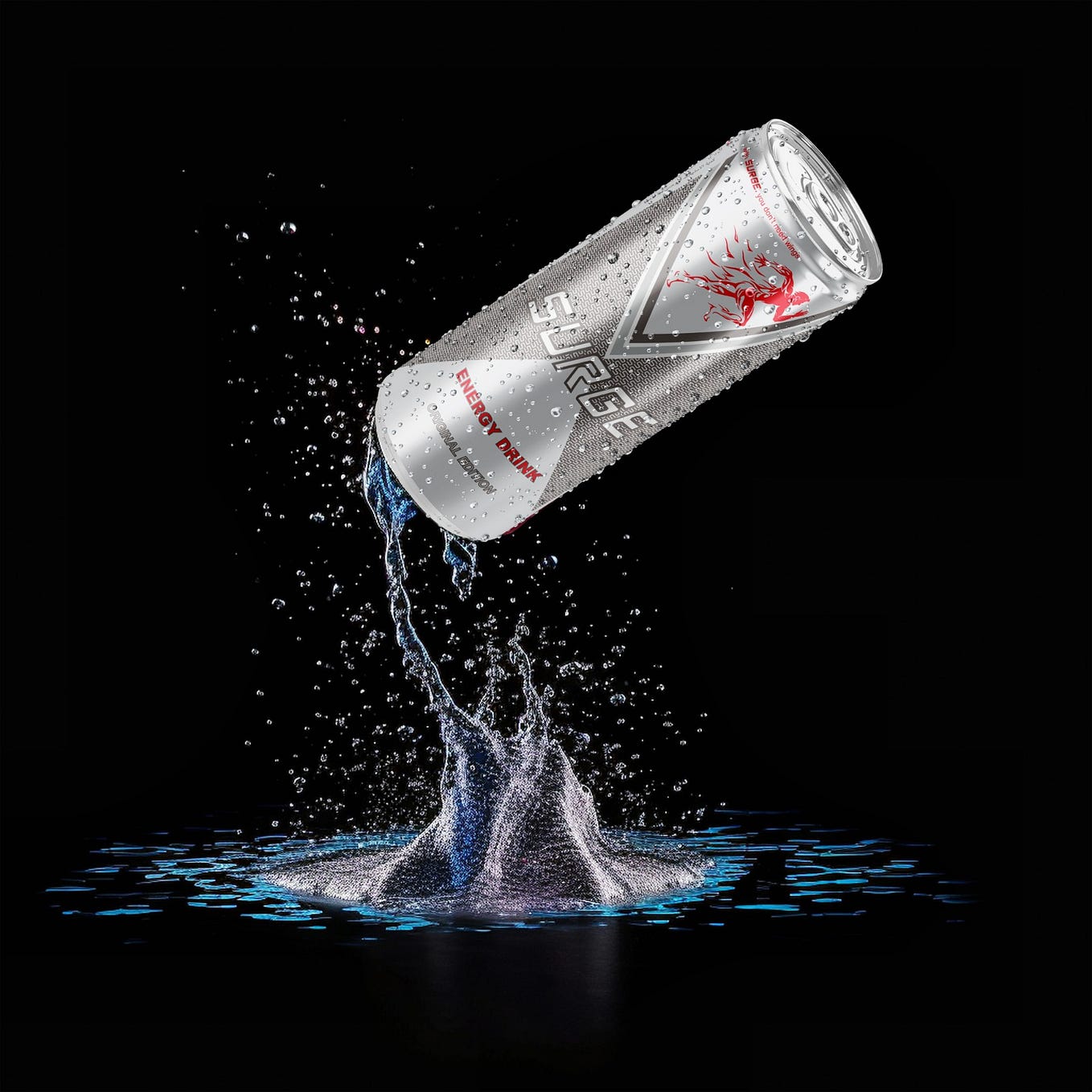 “Surge UAE” The Best energy drink in Dubai and UAE Surge Energy Drink Medium