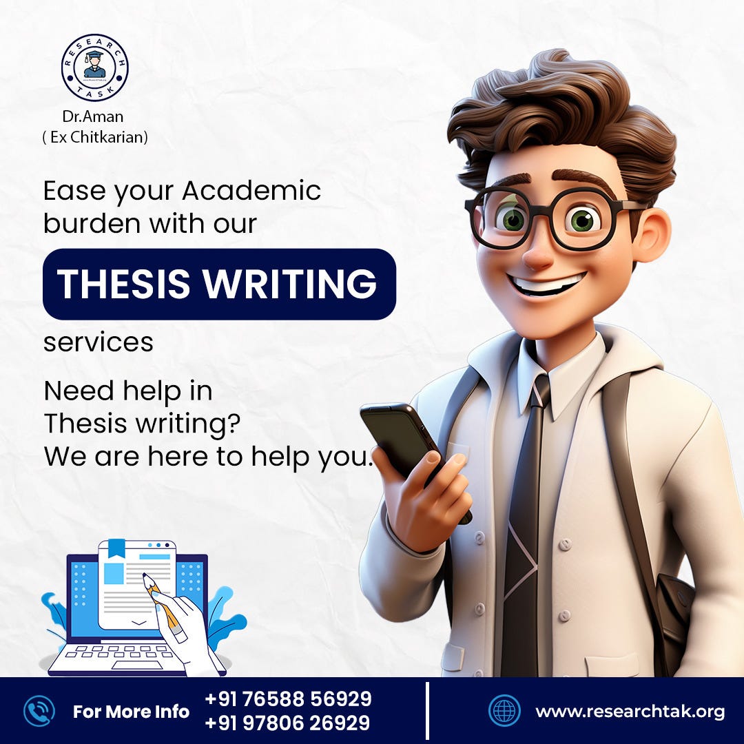 Best Thesis Writing Researchtask Medium