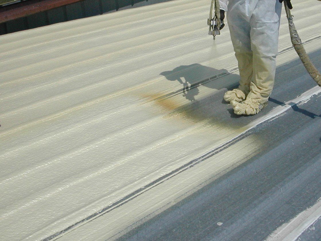 Spray Foam Roofing Insulation - 99Restoration - Medium