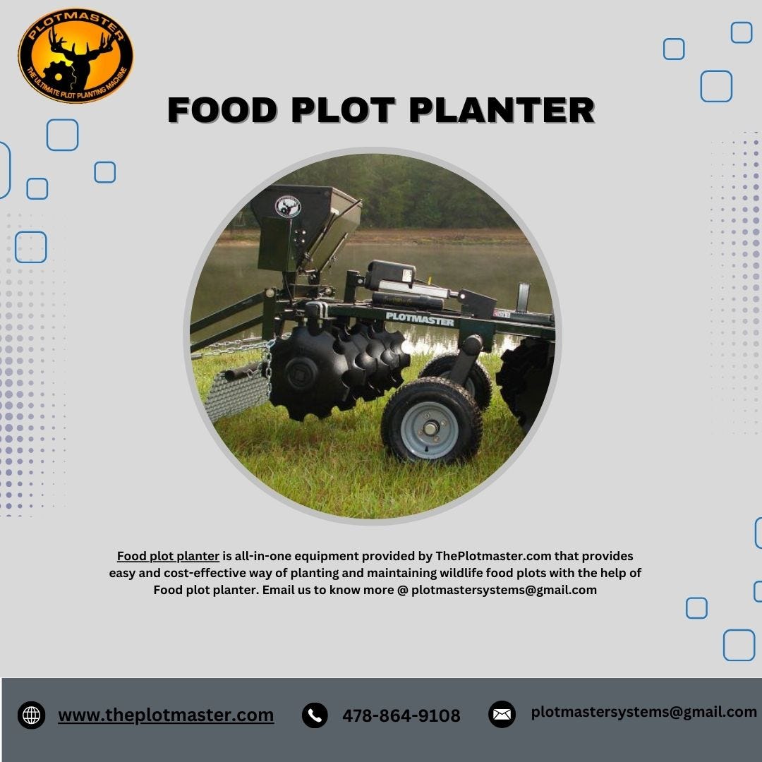 Food Plot Tools Plotmaster Systems, LLC Medium