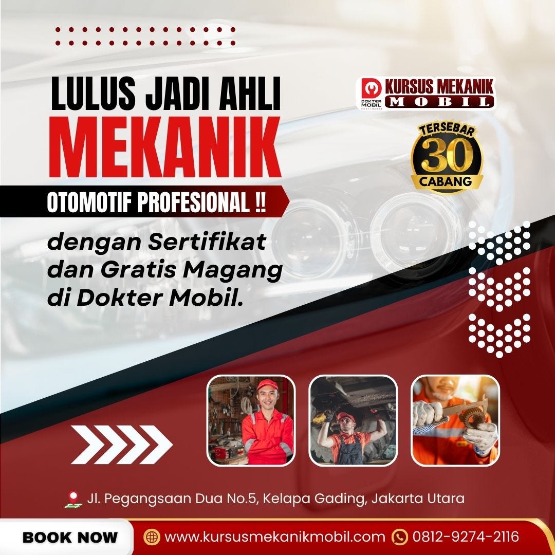 BISA LANGSUNG KERJA!! Pelatihan Mekanik AC Mobil Terdekat Jakarta, WA