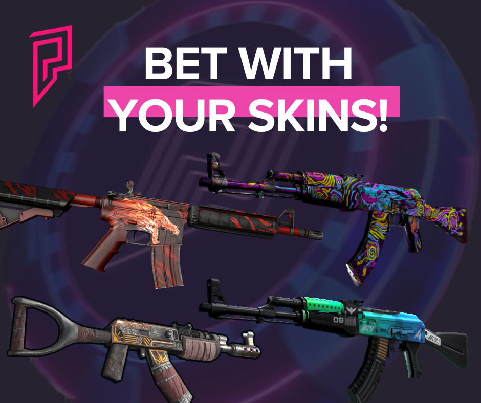 Bet with your CSGO, TF2, RUST DOTA skins on Prize Playground