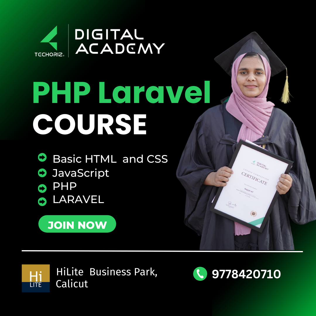 Best Digital Marketing Institute in Calicut Techoriz Digital Academy