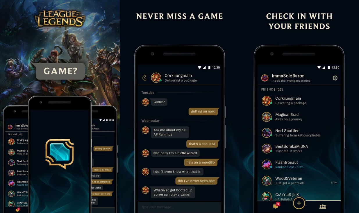 Design @ Riot: The League Friends Mobile App