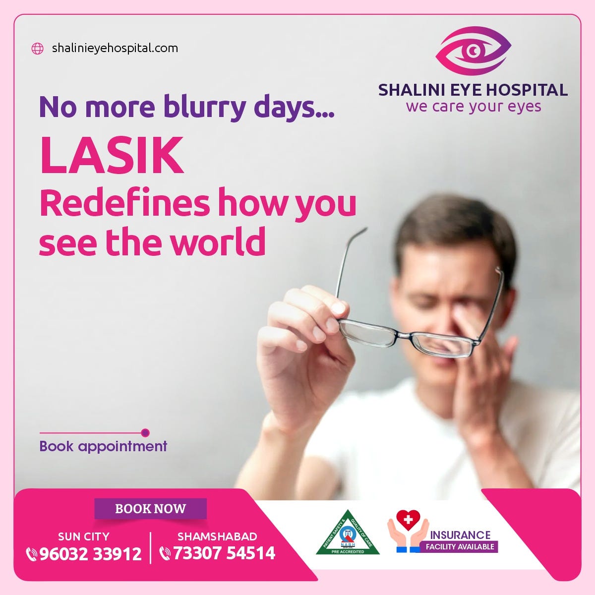 Best Eye Hospital in Hyderabad. Shalini Eye Hospital stands proud as