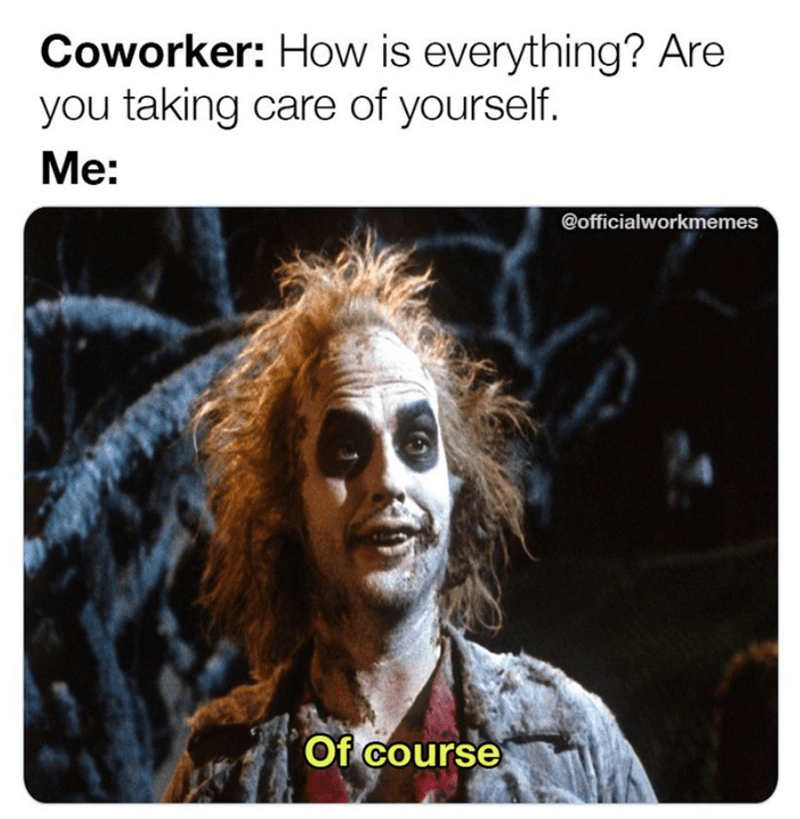 If it's nobody's business how you perceive yourself, how is it the tone