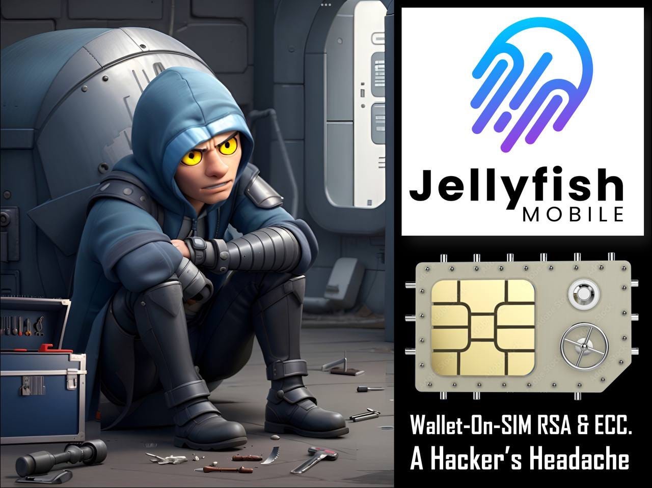 Hackers’ Headache: Jellyfish Mobile Wallet-On-SIM RSA & ECC Security