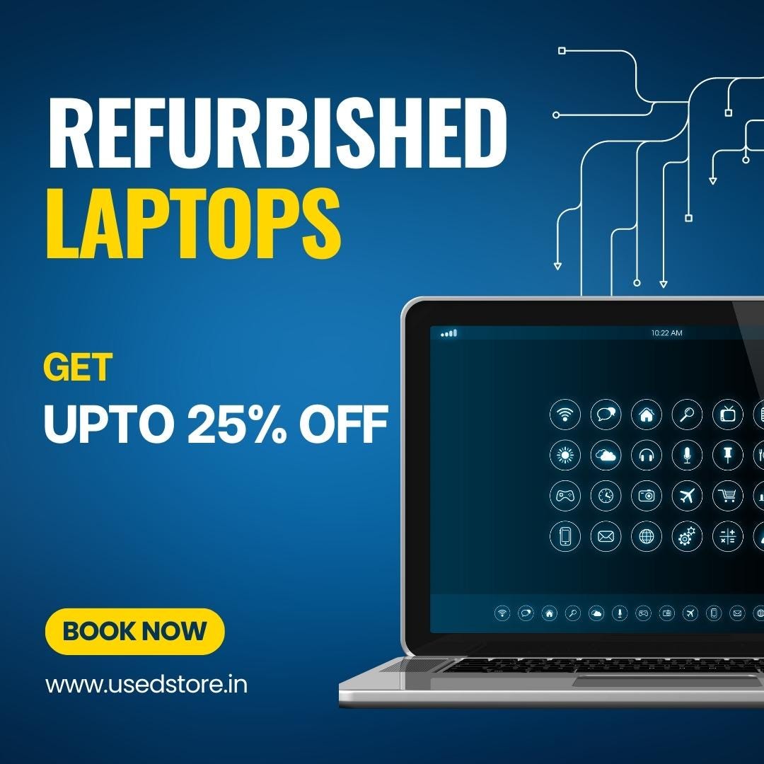 Differences between refurbished and used laptops used store Medium