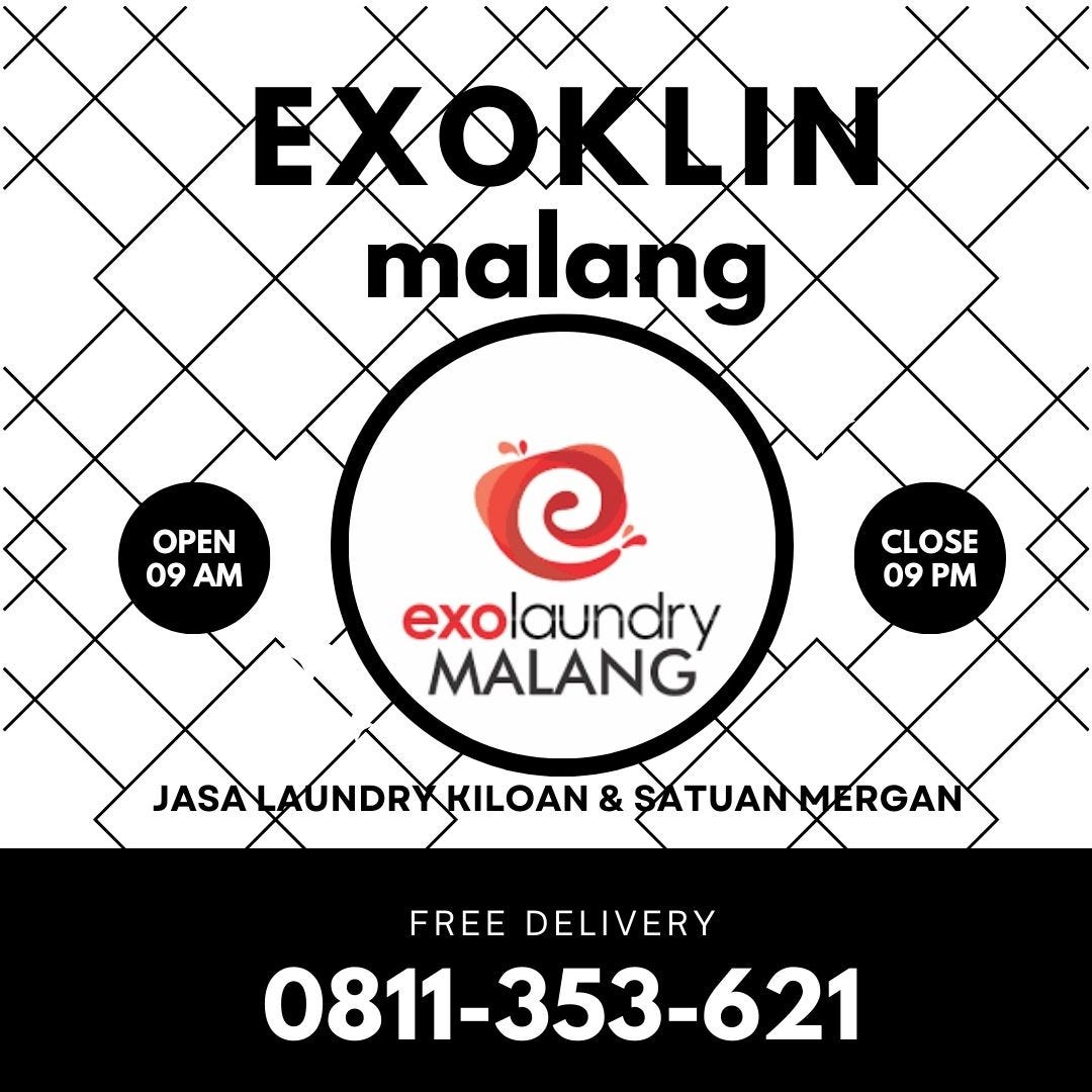 Spesialis Laundry Kiloan Malang, HUB 0811353621 EXOKLIN LAUNDRY