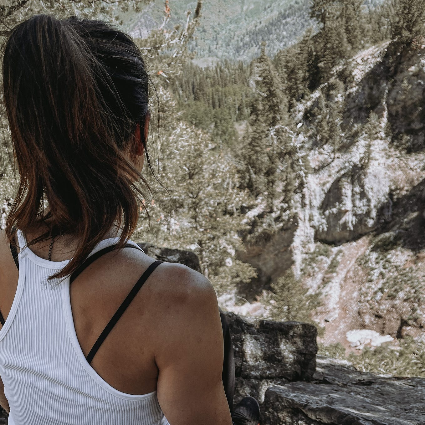 I always say to someone who is discouraged that it is best to go back