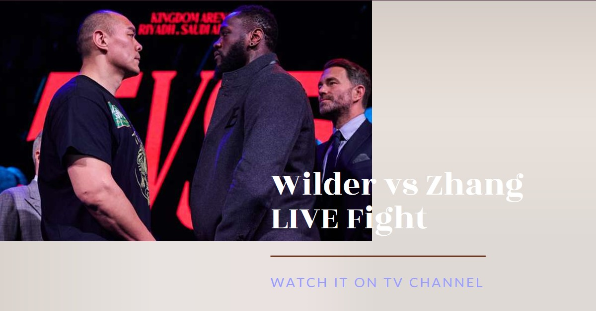 How to Watch Wilder vs Zhang Live Full Fight PPV Boxing Online | by