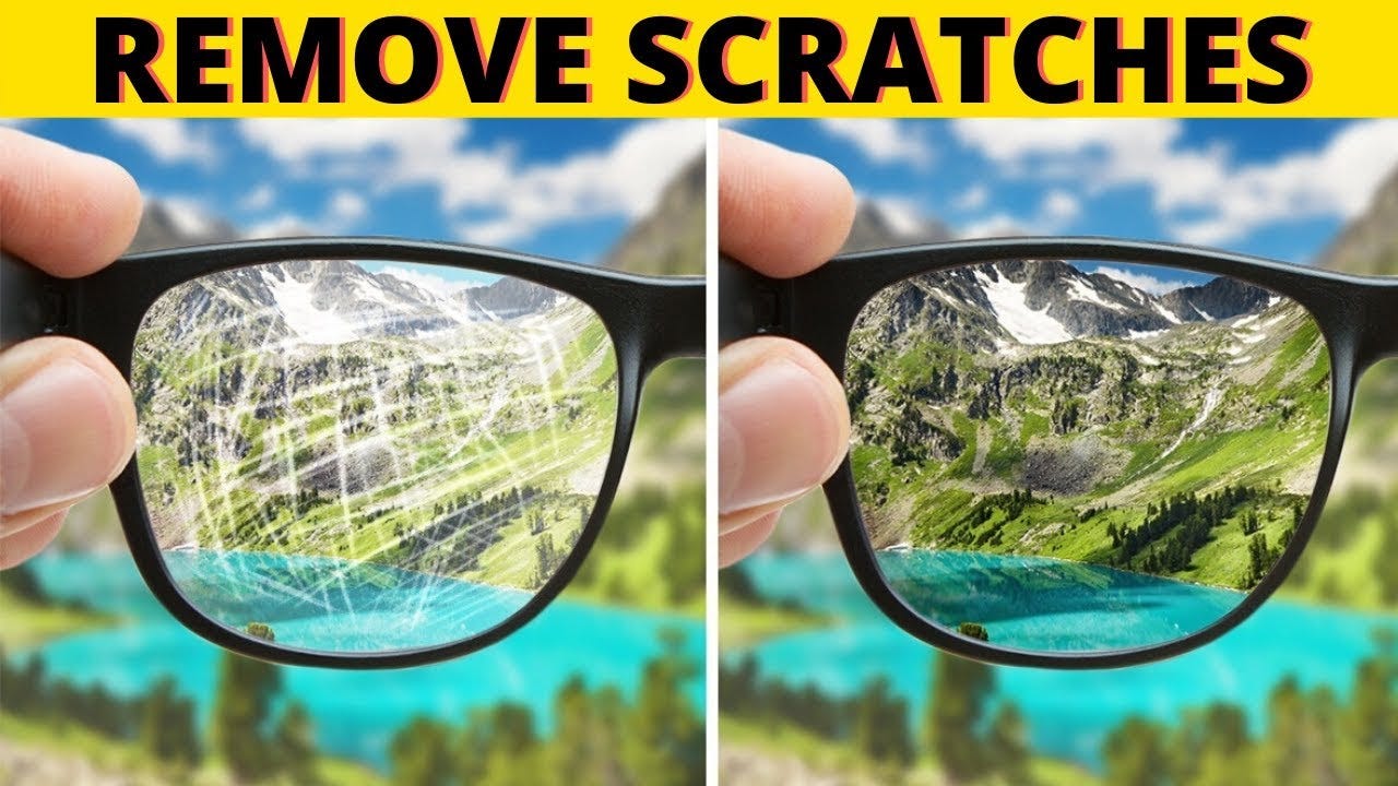 Eyeglass Lens Cleaner, Efficient and Durable Glasses Scratch