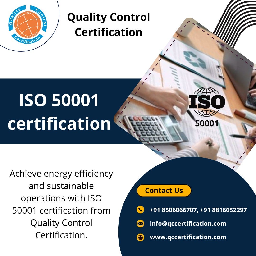 ISO 50001 CERTIFICATE | QC CERTIFICATION - DHRUV CHOUDHARY - Medium