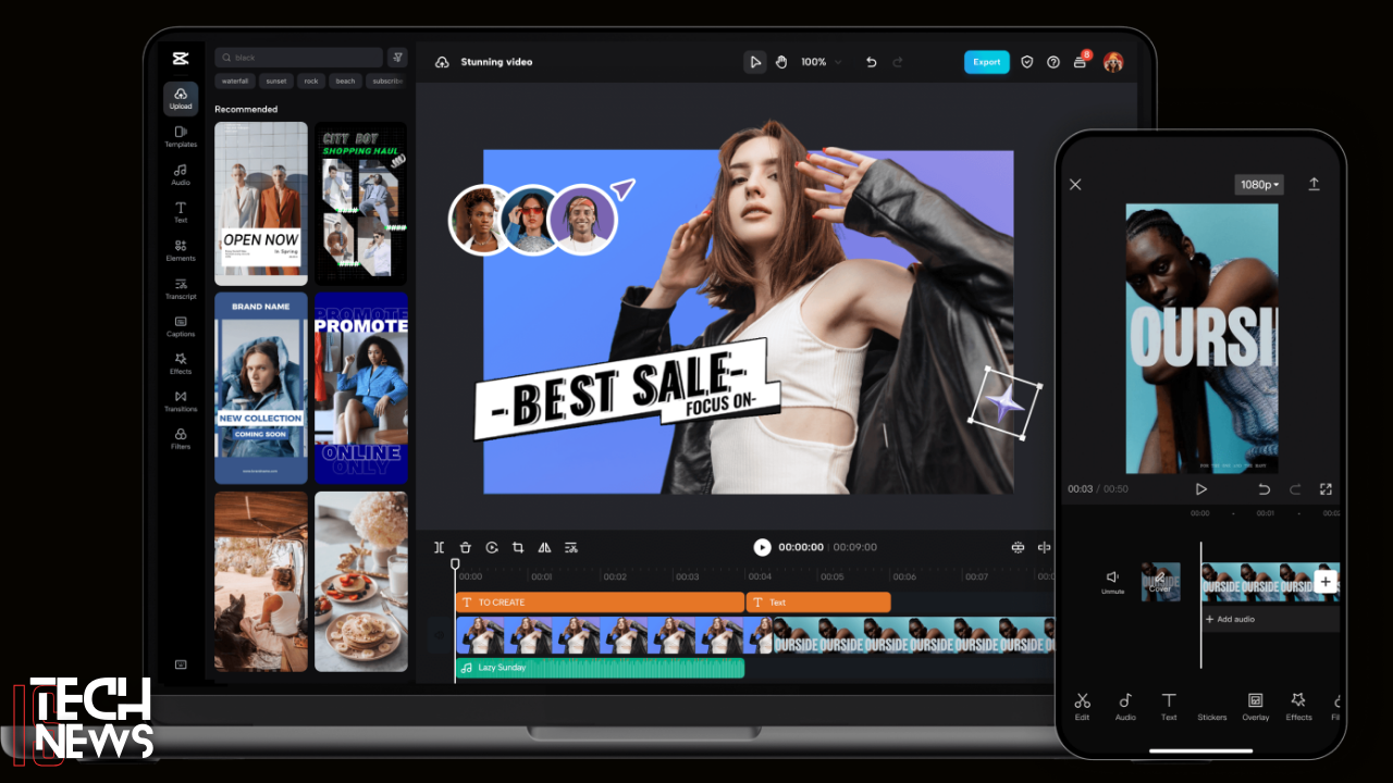 ByteDance's video editor CapCut targets businesses with AI ad scripts and  AI-generated presenters