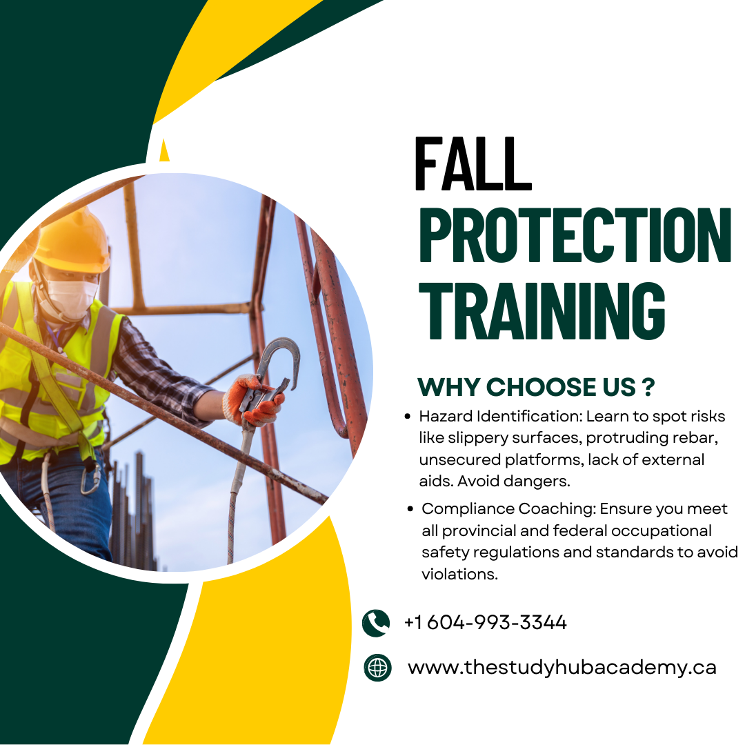 Get Certified in Fall Protection Safety in Surrey The Study Hub
