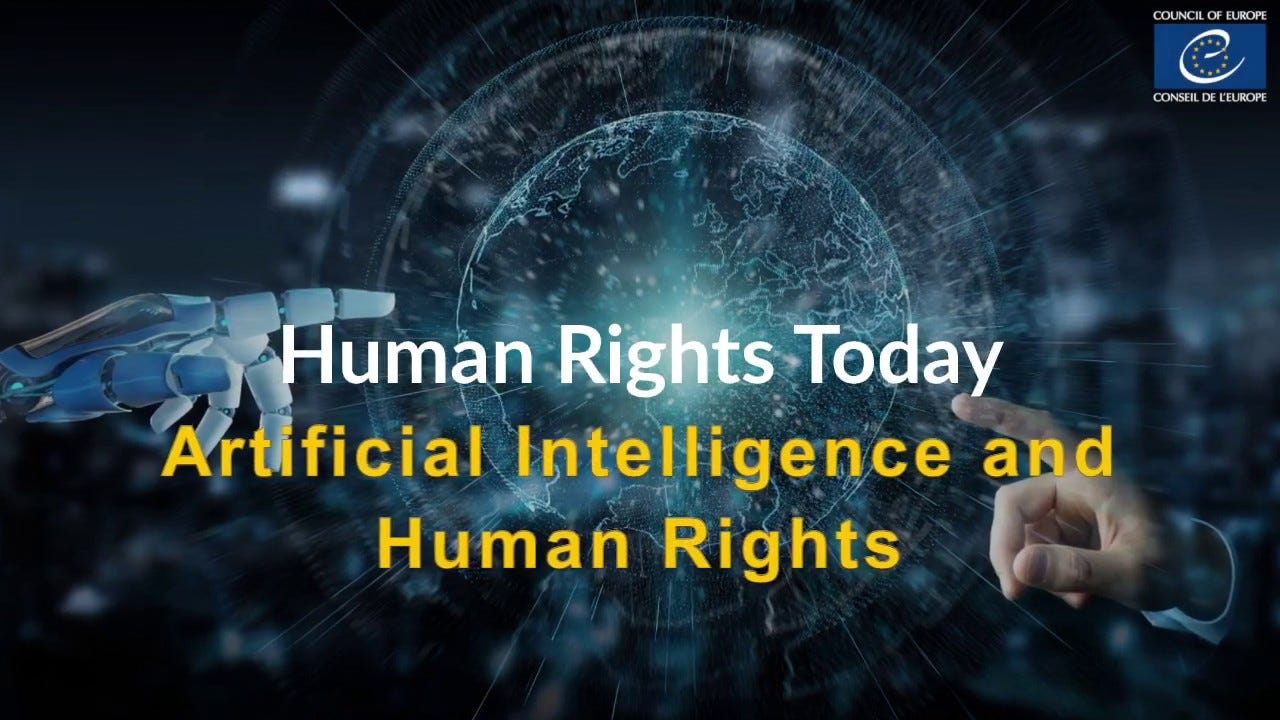 Manuale introduttivo del Consiglio Europeo su Intelligenza Artificiale e diritti umani