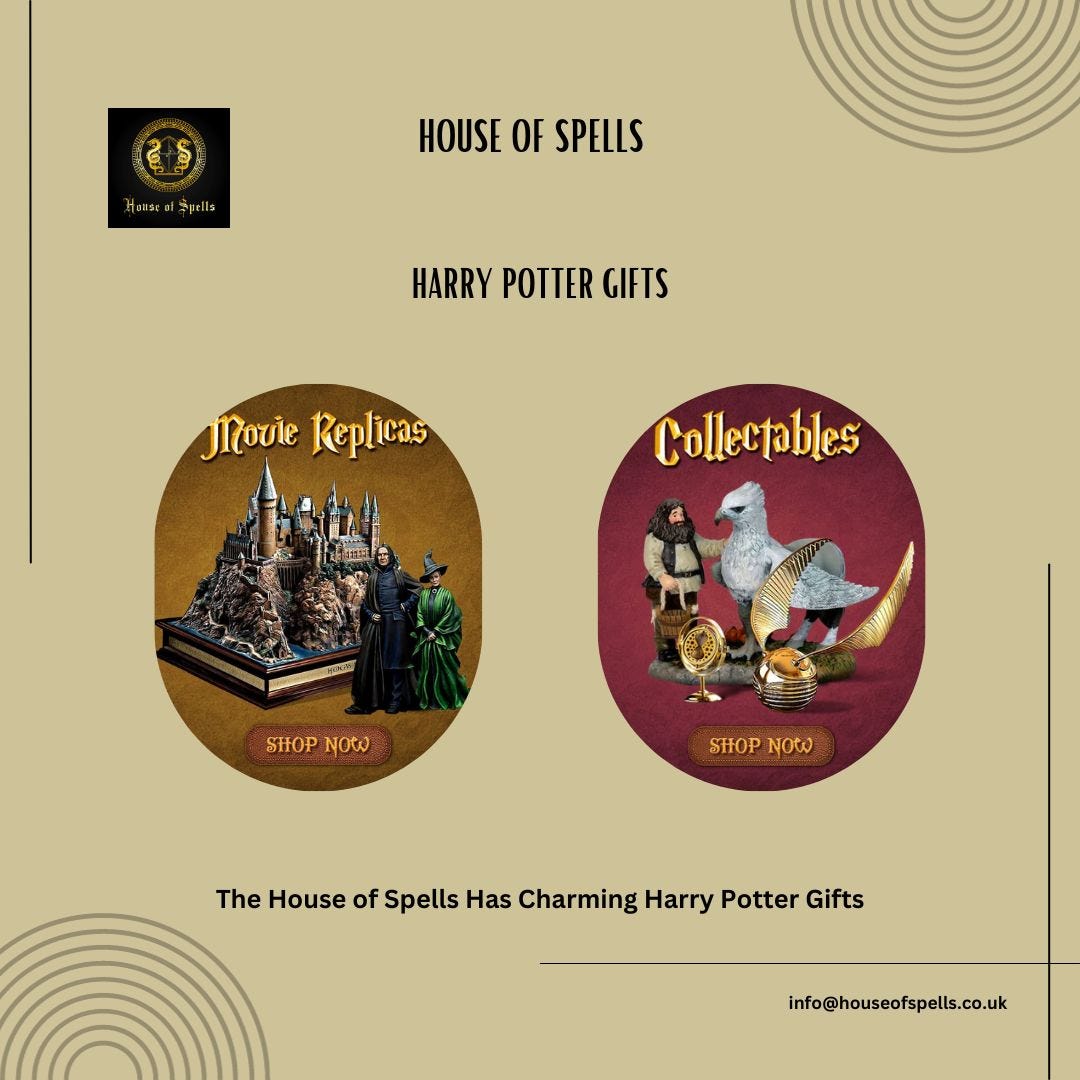 Harry Potter Christmas Decorations, House of Spells, by Houseofspells