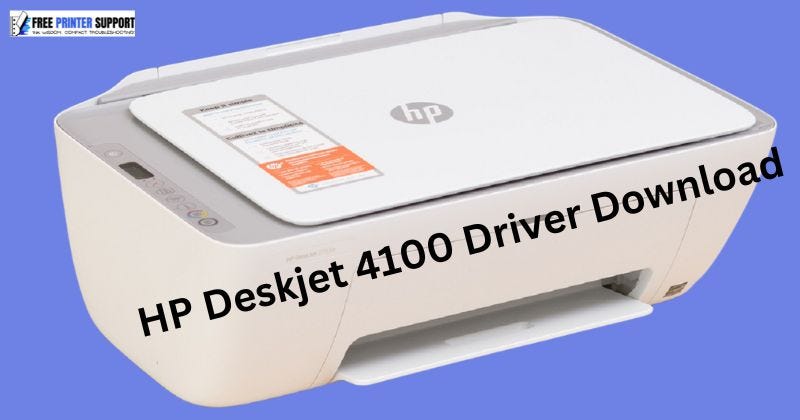 HP Deskjet 4100 All-In-One Printer Series Drivers — Download ...