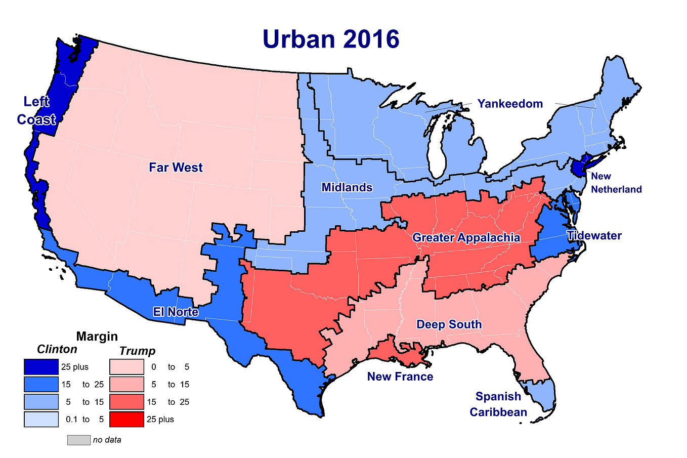The American Nations and the 2020 Election Colin Woodard Medium