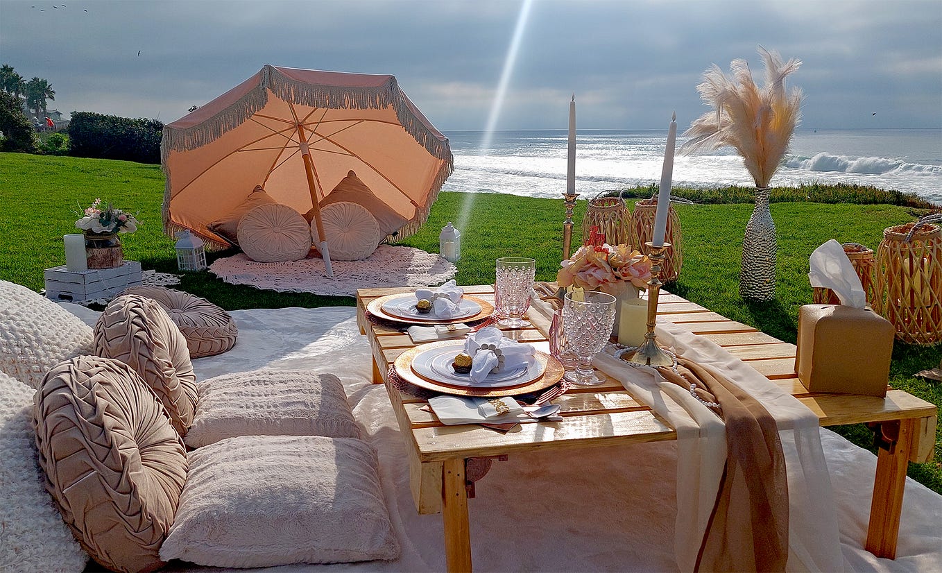 5 Luxury Picnic Setup Themes San Diego Outdoor Experience by Your