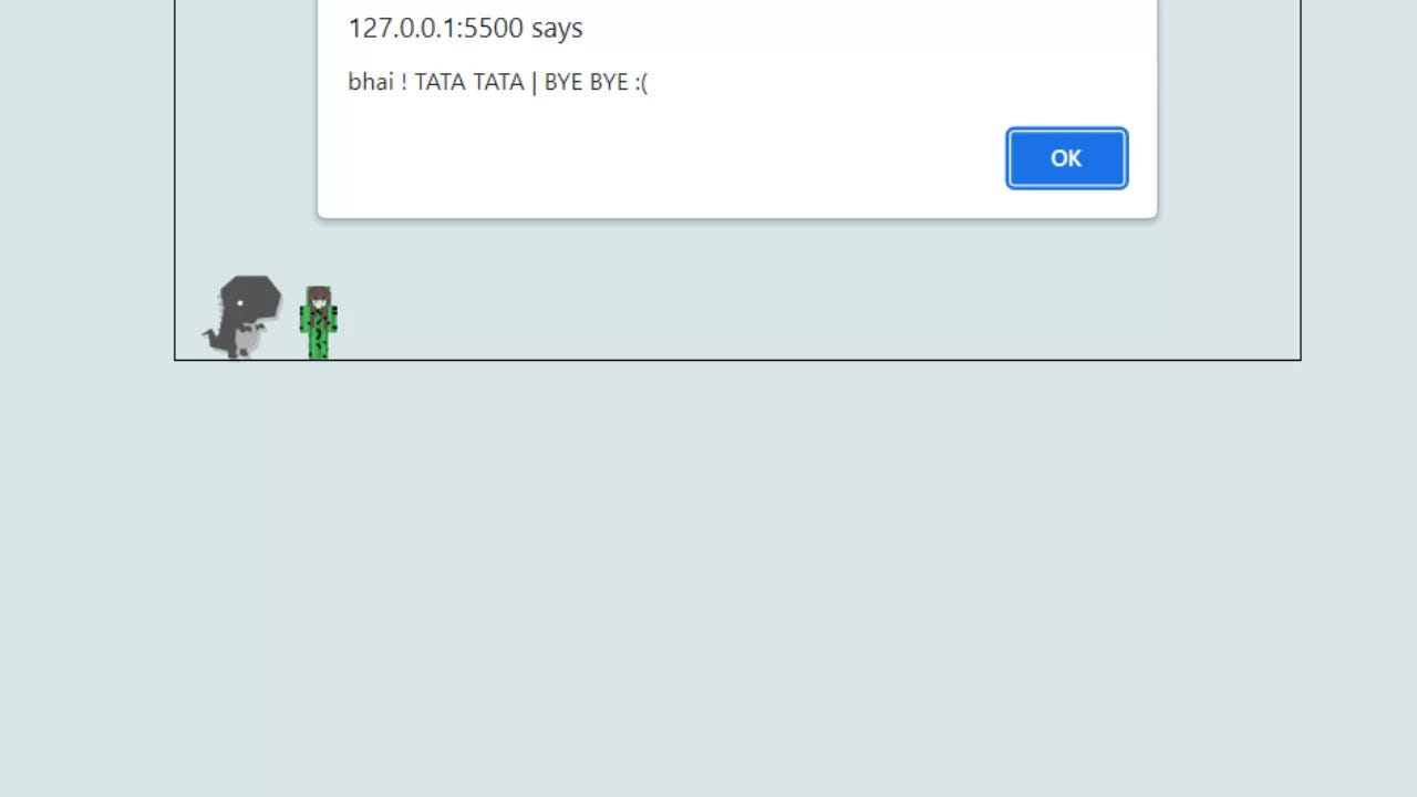 Own Dino Game Using HTML,CSS & JavaScript (Chrome Dinosaur Game), by  CodeWithRandom