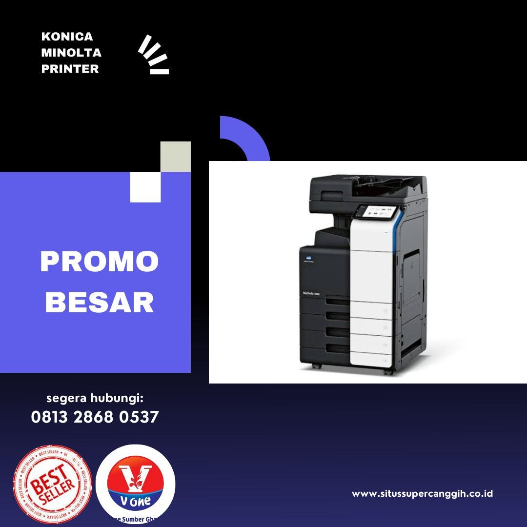 Mesin Fotocopy Import Printer Konica Minolta Printer Semarang Timur