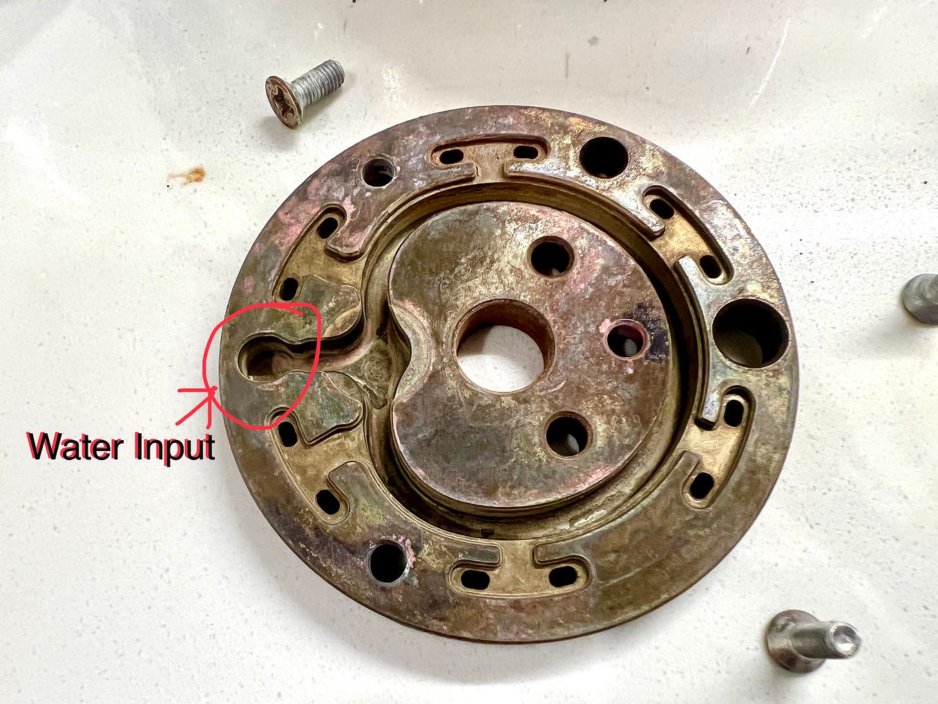 Espresso grouphead water temperature analysis by Robert McKeon Aloe