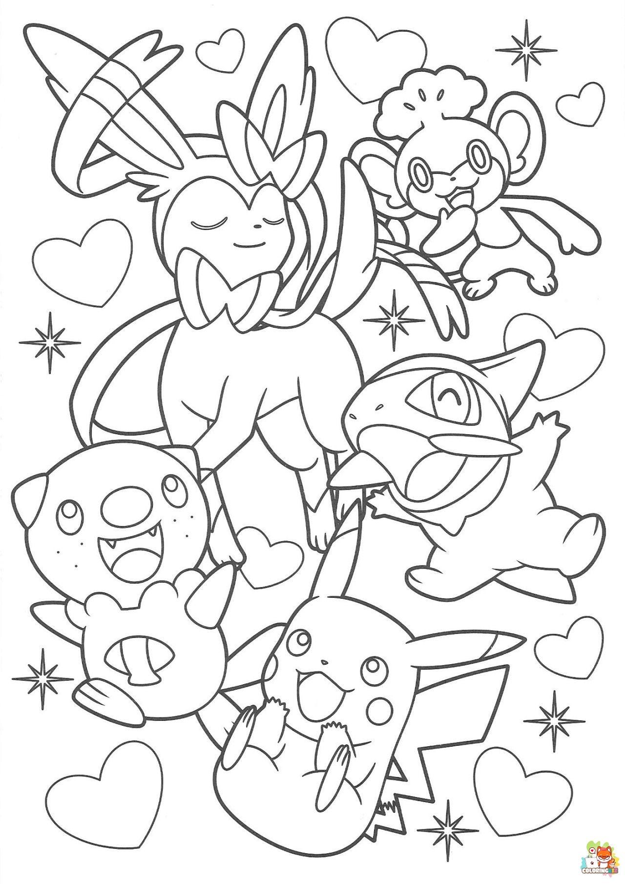 Pokemon Coloring Pages 