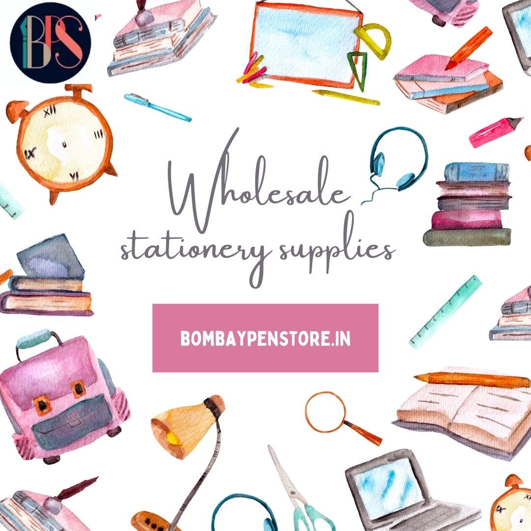 Wholesale stationery distributors bombaypenstore Medium